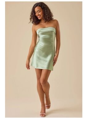 Altar’d State Dress, Paityn Strapless Mini Dress
